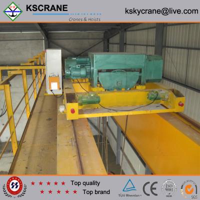 China Twin Travel Overhead Crane  5ton, 10ton for sale