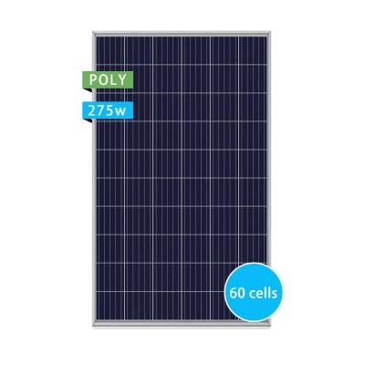 China Solar Power System 275W outdoor single crystal solar charging panel Household 12V panel photovoltaic power generation panel for sale