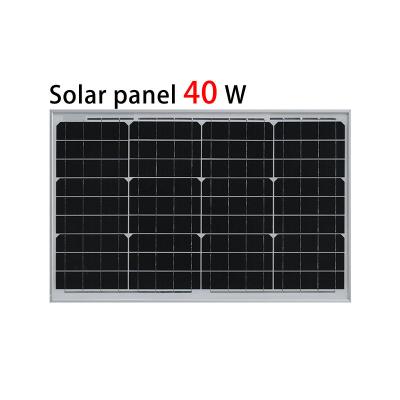 China Solar Power System Factory shop solar 12V 40W 50W 60W 70W 80W solar panels for sale