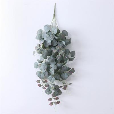 China Convieniently Wholesale High Quality Real Touch Eucalyptus Vine Flowers For Decoration Wedding Artificial for sale