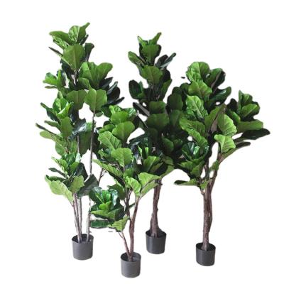 China Conveniently Cheap Indoor Plants Artificial Fiddle Leaves FIG Plants Fig Tree Potted Plants Artificial Plants are naturally beautiful and lasti for sale