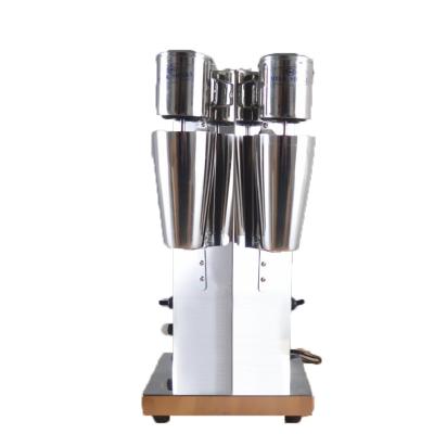 China Restaurant Canteen Hotel Food Store Best Quality Wholesale Price Double Head Stainless Steel Milk Shaker Electric Milk Shaker for sale