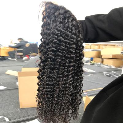 China Wholesale Silky Straight Wave Kinky Curly Hair Wigs For Black Women, Curly Curly Full Lace Wig With Baby Hair, Virgin Kinky Curly Full Lace Wig for sale