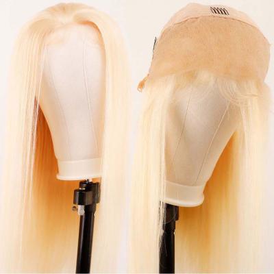 China 13*6 Fuxin 180% Density 613 Blonde Virgin Hair Body Wave Brazilian Deep Wave Silky Straight Full HD Curly Wave Lace Up Hair Wigs for sale