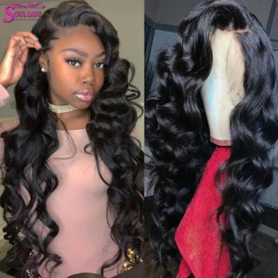 China Brazilian Deep Wave Loose Body Wave Lace Front Wig 4x4 5x5 Loose Body Wave Closure Wigs For Women Hair Lace Front Human Hair Wigs For for sale