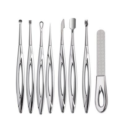 China Professional Wholesale Stainless Steel Nail Tools Nail Clippers Set Manicure and Pedicure Set for sale