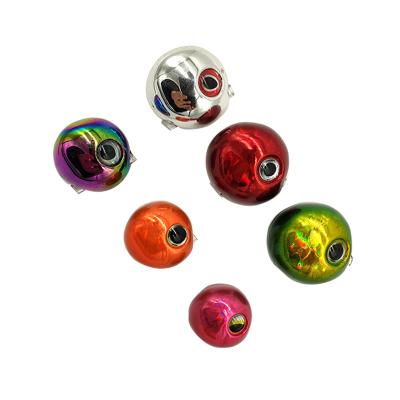 China Fly Fishing Tungsten Head Tungsten Jig With 2 3D Eyes for sale