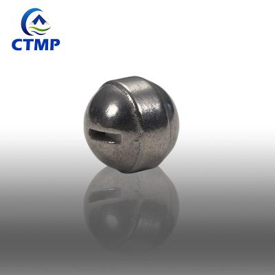 China Fishing tungsten ball with hole for sale