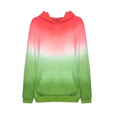 China OEM&ODM Fade Gradient Wash Men Trendy Anti-Shrink Anti-Shrink Street Wear 100% Cotton Hoodie Vintage Hoodies Sweatshirts Men's Unisex Hoodies for sale