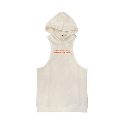 China Custom Tank Top QUICK DRY Muscle Gym Vest Stringer Hoodie Manufacturer for sale