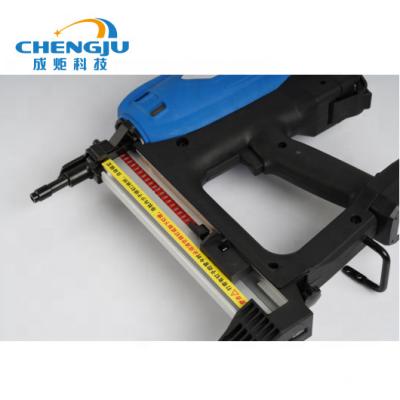 China Chengju CJ400-2 Concrete Steel Air Coil Cartridge Shooting Super Manual Concrete Wall Gas Nail Gun Cordless Electric Strong Machine for sale