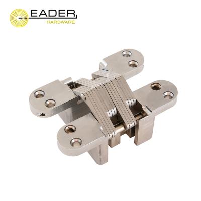 China EUROPEAN EADER Door Cabinet Concealed Hinge Furniture Hardware Set 180 Degree 19*95mm Concealed Tenon Hinge for sale