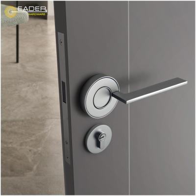 China EADER Style Silver Door Handle High Grade Modern Simple Round Door Handle for sale