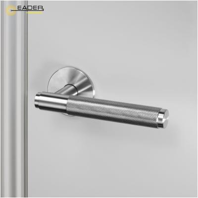 China EADER Modern Bright Chrome High Quality Copper Door Handle Vanguard Modern Security Silent Door Lock for sale