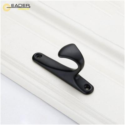 China EADER Furniture Hardware Cabinet Kitchen Pull Accessories Aluminum Alloy Hot Selling Black Handle for sale