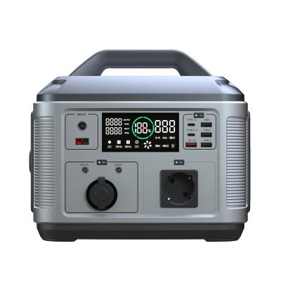 China customized 700w portable power station for outdoor upgrade home emergency power/outdoor camping/emergency travel 320*230*260mm for sale