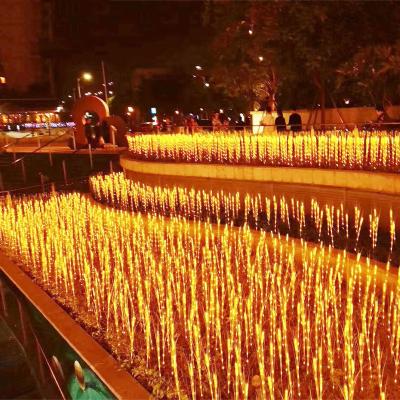 China Luminous Solar Rice Straw Lawn LED Ear Lamp Reed Ground Plugged Light Wheat Garden Yard Outdoor Waterproof Decoration for sale