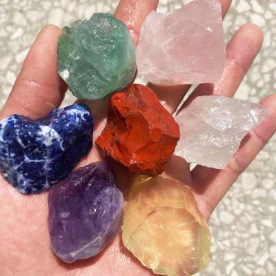 China Wholesale Natural China Seven Chakra Aromatherapy Crystal Ornaments for sale