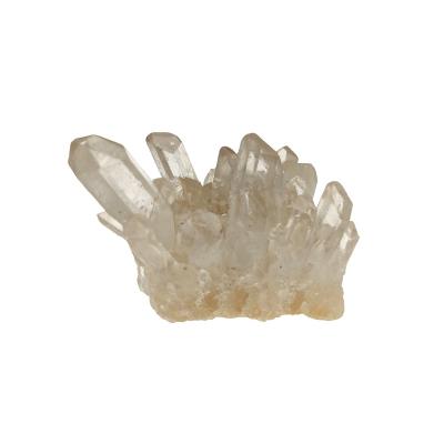 China China Natural White Crystal Cluster Ornaments Original Stone Energy Ornaments for sale