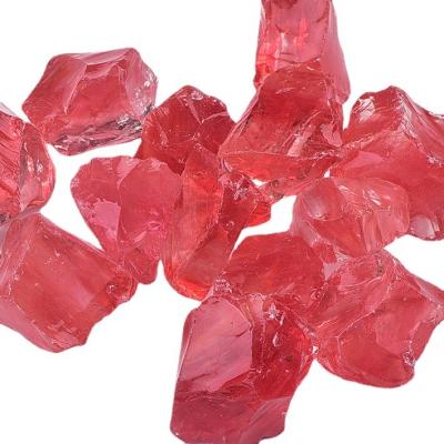 China China wholesale aromatherapy rose red incense stone handwork cast crystal ornaments for sale