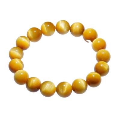 China Wholesale Jewelry String Cat Eye Stone Hand String South Africa Gold China Tiger Eye Stone Natural Stone Bracelet for sale