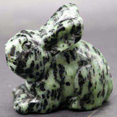 China China wholesale crystal cut rabbit in natural stone for sale for sale