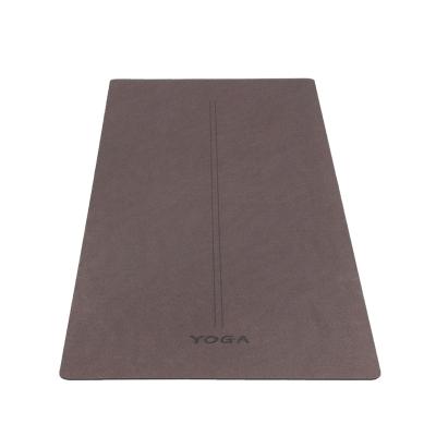 China Custom Eco Friendly Non Slip Cork Yoga Mat For Gym Exercise From Natural Rubber for sale