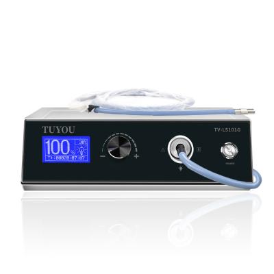 China 120W Endoscopy Surgery LED Medical Cold Light Source With Endoscope Optical Fiber Cable for sale