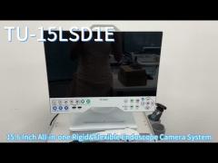 All in one Rigid and flexible endoscope camera system 