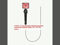 TUYOU 3.5 Inch Reusable Flexible Handheld Endoscope Medical System For  ENT Pet Exams