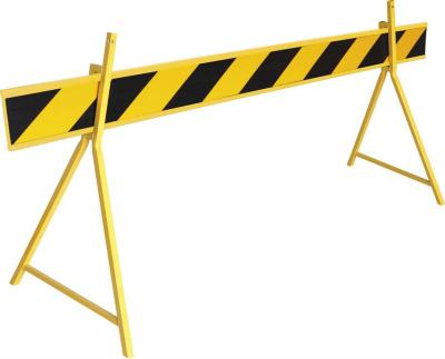 China High Quality Plastic PVC And Steel Removable Portable Crash Barrier Driveway Traffic Barricades for sale