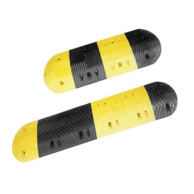 China Yellow Recycled Optraffic Rubber Street Cable Protector Big Road Rubber Speed ​​Bumps For Sale for sale