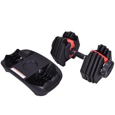 China Eco-friendly Adjustable Commercial Fitness Home Fitness Equipment Gym Dumbbell Weights for sale