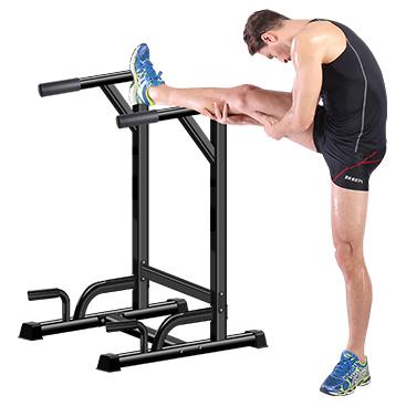 China Home Gym Workout Home Gym Exercise Fitness Equipment Dip Rack Dip Rack Pull Up Dip Lift The Parallel Bar for sale