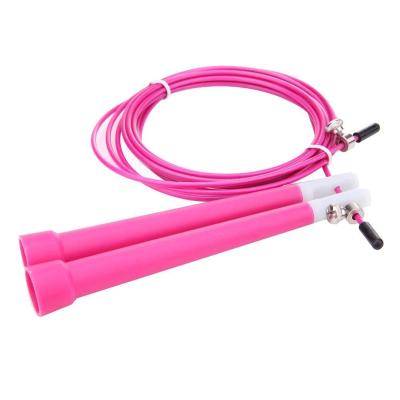 China Wholesale Durable Quick Sports Kids Quick Jump Rope Steel Wire Jump Rope Adjustable Length Speed ​​Exercise Workout Equipments Home Gym for sale