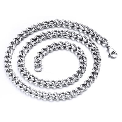 China TRENDY Stainless Steel Side Chain Twist Chain For Hip Hop Pendant Jewelry for sale