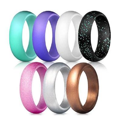 China CLASSIC Men's Silicone Wedding Gummy Finger Rings Ring For Sportsman And Workers for sale