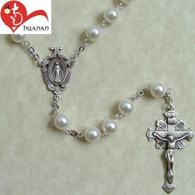 China Religious Wholesale Cheap Price Custom Rosary Chain Bead Necklace Bulk for sale