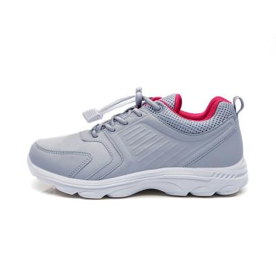 China Anti-odor Fashion High Heel Leather Sneaker Shoes Women Sport Sneakers Running Shoes for sale