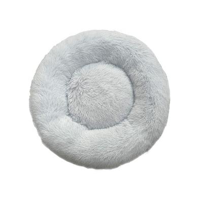 China Travel Thick Fluffy Dog Bed For Pet Bed Removable Deluxe Pet Bed Washable Donut Blanket Dog Sofa for sale