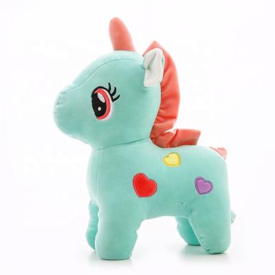 China Baby Accompany Cartoon Unicorn Plush Toys Pony Doll Kawaii Stuffed Toys For Children Plush Toy for sale