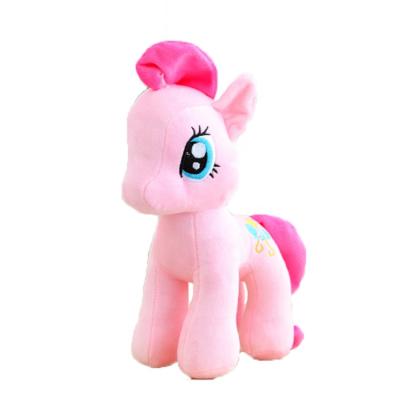 China Baby Accompany Latest Design Plush Horse Toys Soft Stuffed Fluffy Pony Toys for sale