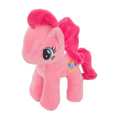 China Baby Accompany Chinese Factory Custom Soft Cartoon Stuffed Little Pony Plush Unicorn Toys for sale