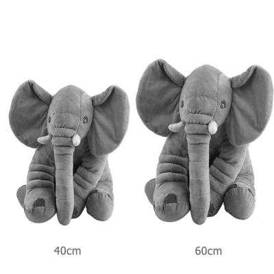 China 2020 Hot Customized 60cm Decoration Plush Elephant Doll Toy Pillow For Kids Gift Kids Sleeping Friend for sale