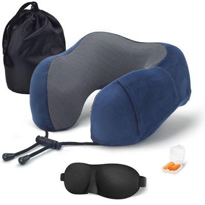 China Wholesale Hot Anti-Pull Amazon Saling U-Shape Memory Foam Travel Neck Pillow for sale