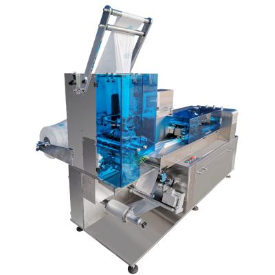 China food & Beverage Factory Manufacturing Low Noise 60-70dB Single Wet Wipes Machine for sale