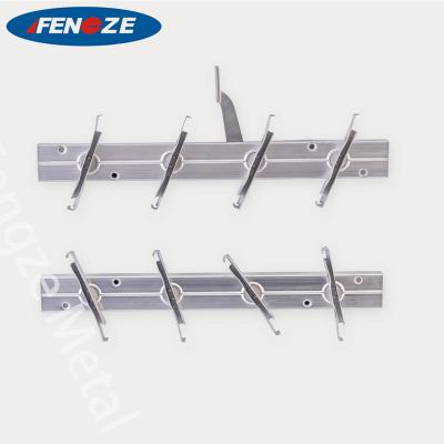 China Cheap shutter bracket price 40mm jalousie 4inch aluminum window awning shutter frame for sale