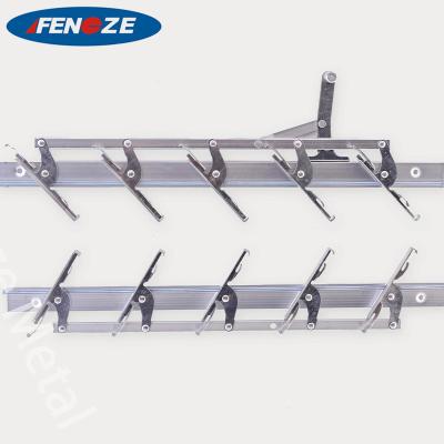 China Shutter Bracket 27mm Low Price 4inch Prefabricated Sliver Aluminum Commercial Window Frames for sale