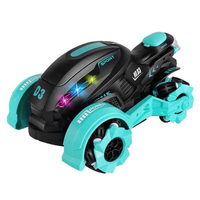 China Newest RC Hobby LED Lights Dancing Driving Drift Stunt Car Electric Toy Car RC Cars for sale