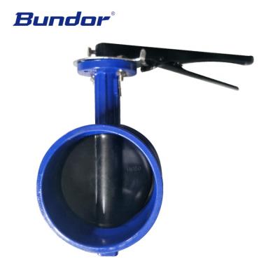 China General Bundor 2 inch 3 inch 4 inch 5 inch 6 inch 8 inch Ductile Iron Grooved Butterfly Valve for sale